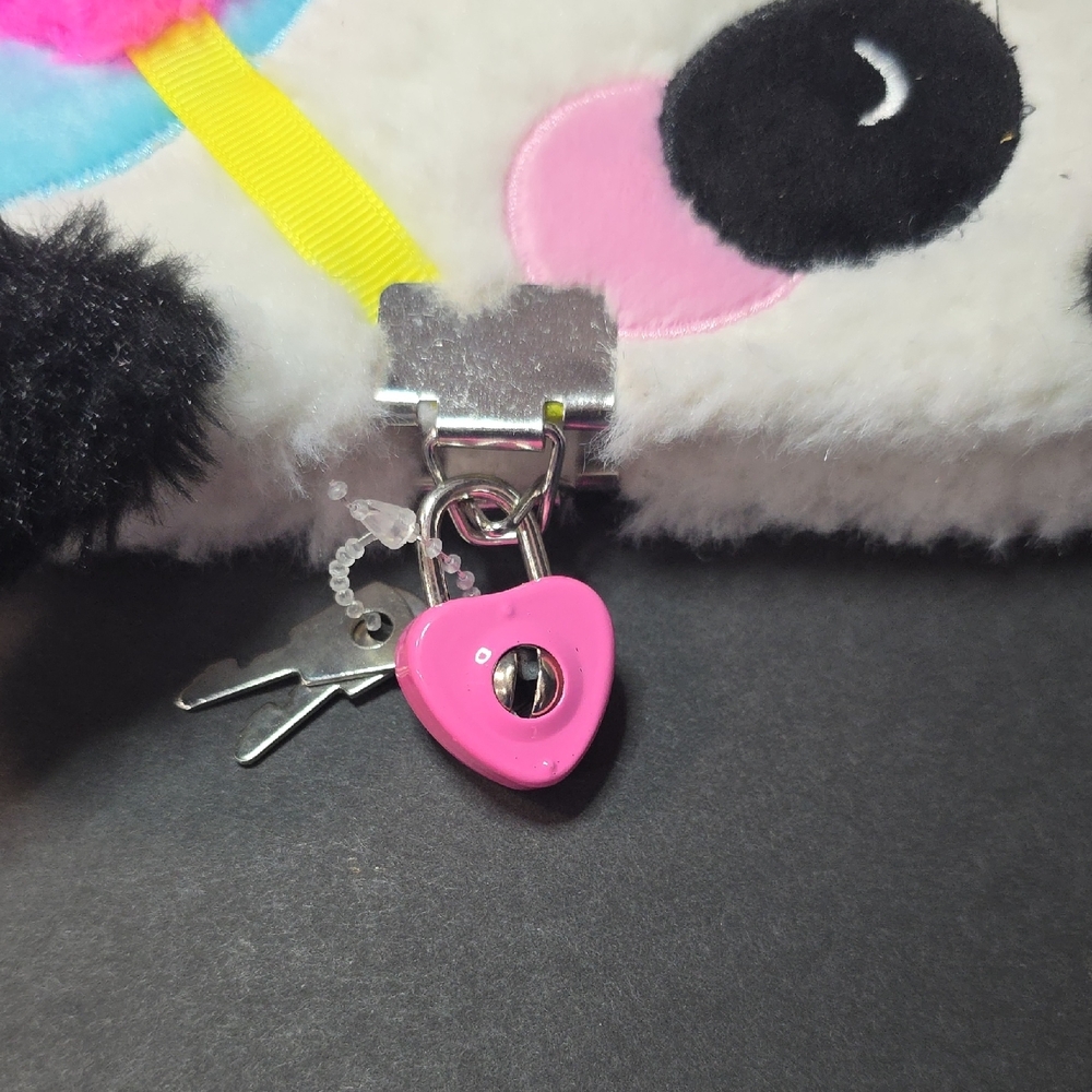 Cute Panda Plush Notebook - Picture 2 of 6